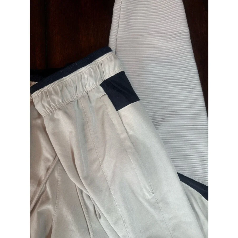 Jordan Tan Wind Pants Joggers w/ Jumpman Detail Medium